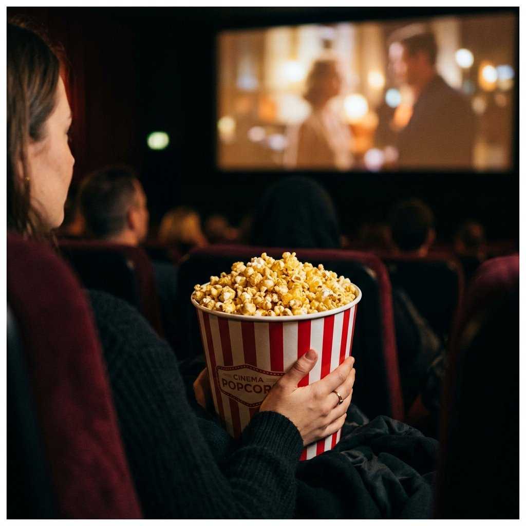 Classic cinema popcorn bucket
